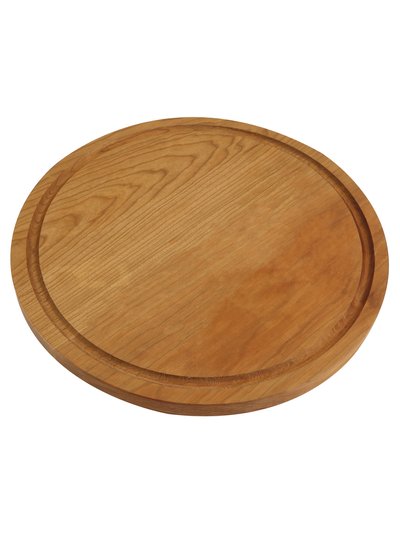 Casual Home Delice Round Cutting Board With Juice Drip Groove - Cherry Wood product