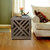 Modern Lattice Wooden Pet Crate End Table