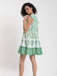 Floss Mini Dress - Green