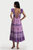 Gardenia Midi Dress - Purple