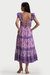 Gardenia Midi Dress - Purple