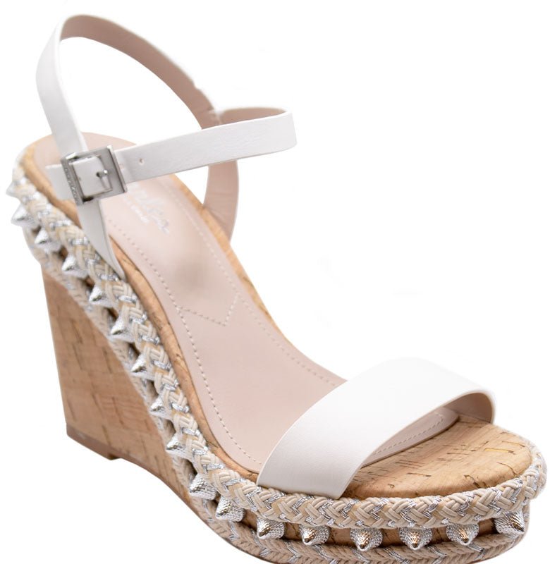 Shop Charles By Charles David Hyphen Sandal In White