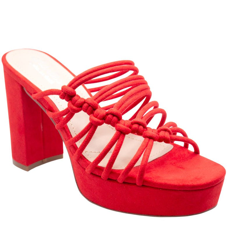 Shop Charles By Charles David Meadow Sandals In Red