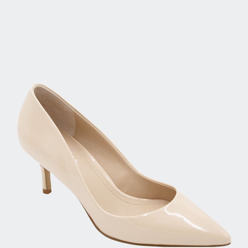 Charles David Angelica Sandal In Nude Patent