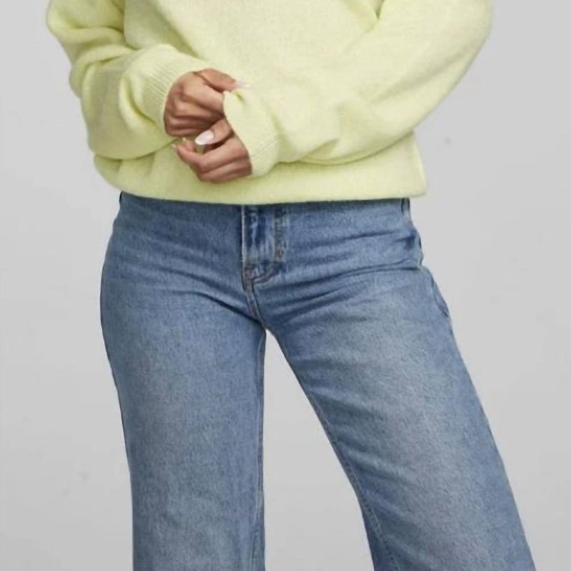 Chaser Frankie Pullover Sweater In Yellow