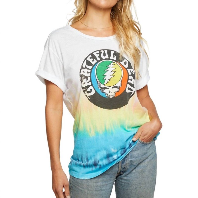 Shop Chaser Grateful Dead Tee In White