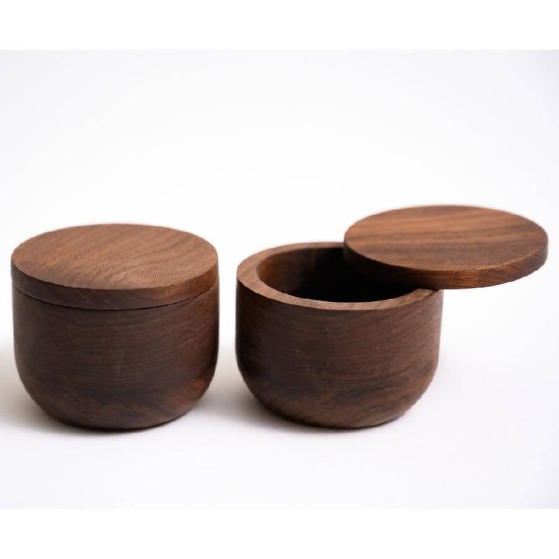 Chechen Wood Design Kambur Spice Jar In Brown