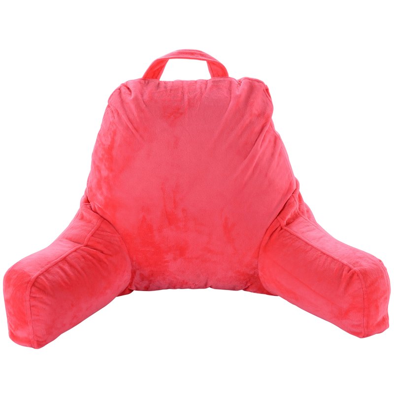 Cheer Collection Backrest Reading Pillow In Pink