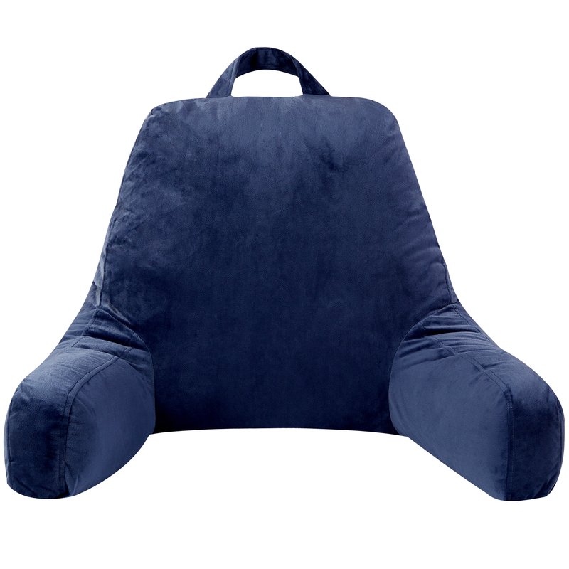 CHEER COLLECTION CHEER COLLECTION KIDS SIZE READING PILLOW WITH ARMS FOR SITTING UP IN BED
