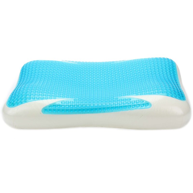 Cheer Collection Ventilated Cooling Pillow Supportive Memory Foam Cool Gel Sleeping Pillow
