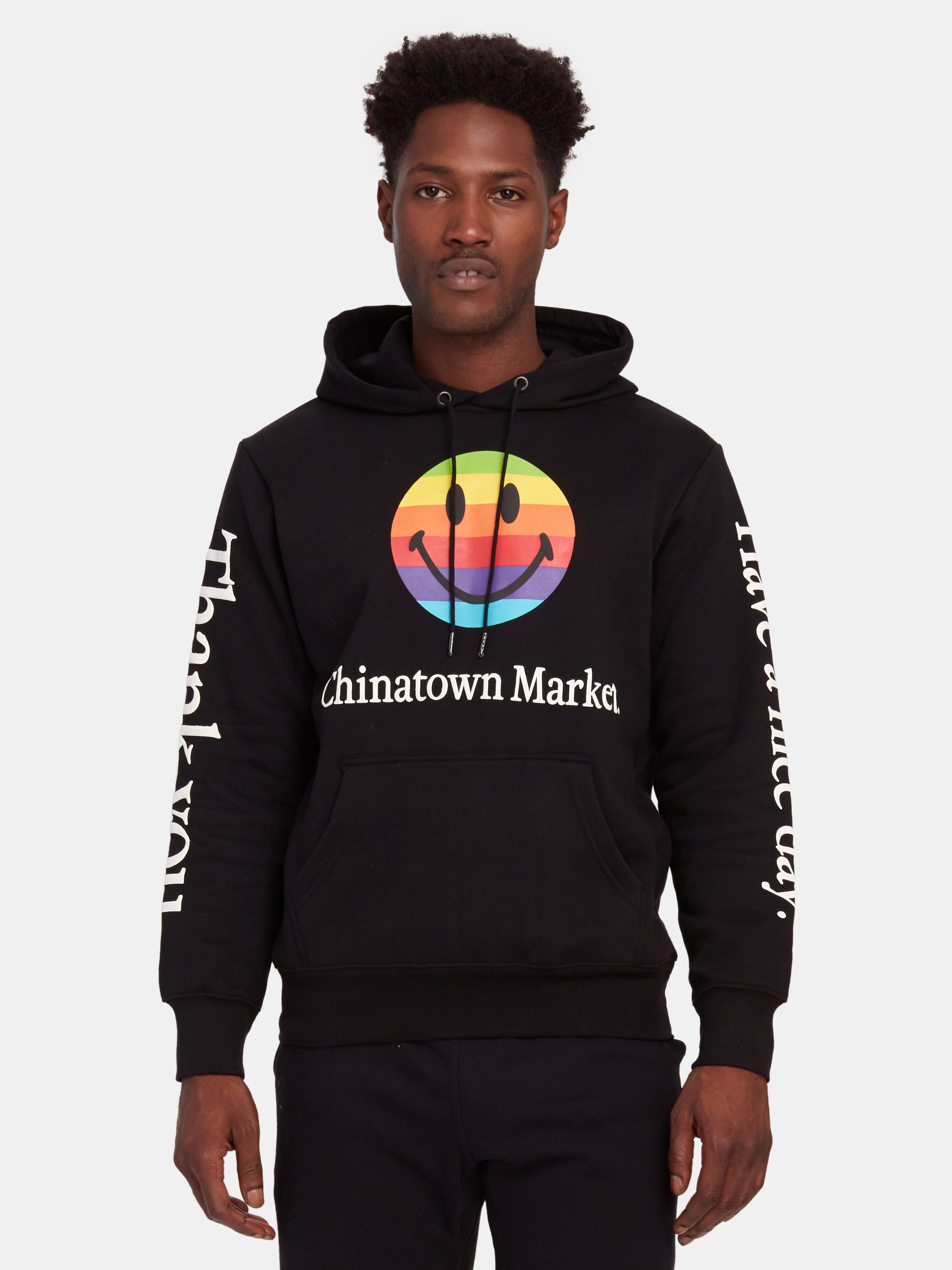 chinatown market smiley hoodie