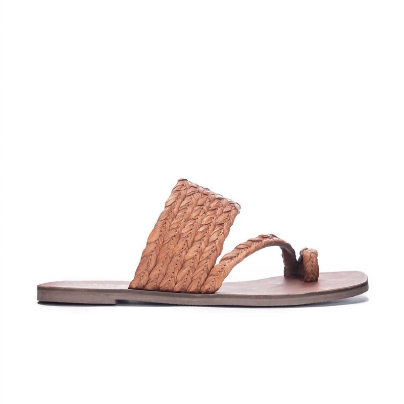 Shop Chinese Laundry Brunch Rayva Woven Sandal In Brown