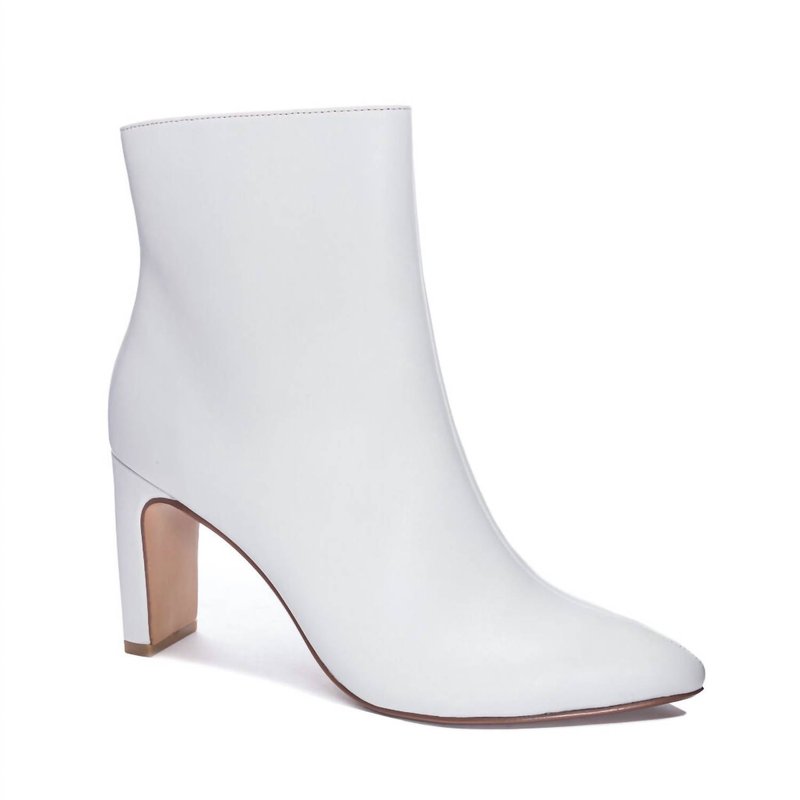 Shop Chinese Laundry Cutie Erin Rebel Bootie In White