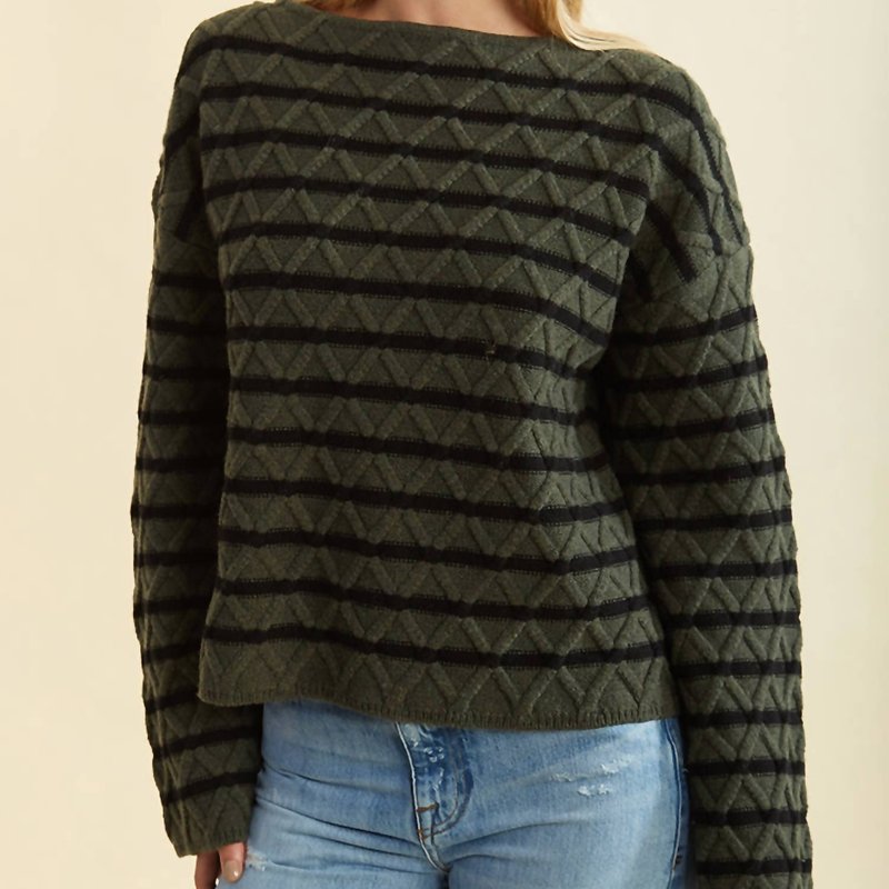 Shop Ciao Lucia Michele Sweater In Green