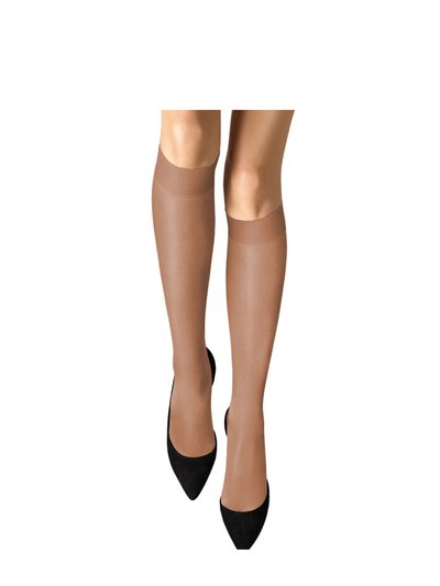 Cindy Cindy Womens/Ladies Micromesh Knee Highs (1 Pair) (American Tan) product