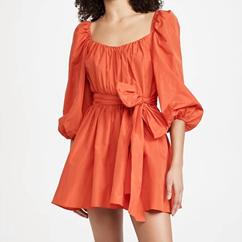 Shop Cinq À Sept Delilah Dress In Orange
