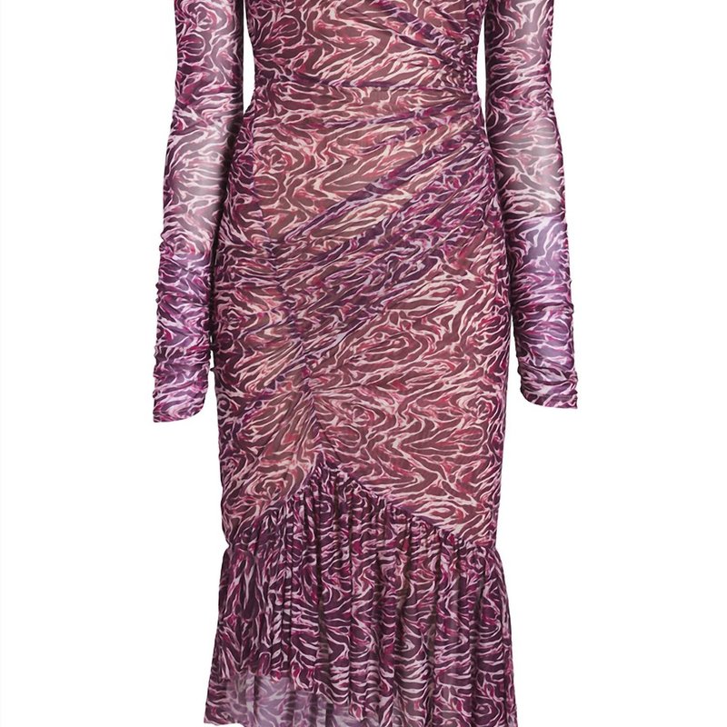 Shop Cinq À Sept Layla Dress In Purple