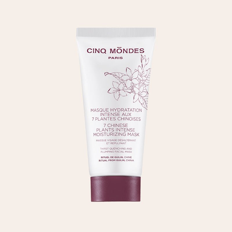 Cinq Mondes 7 Chinese Plants Intense Moisturizing Mask In White