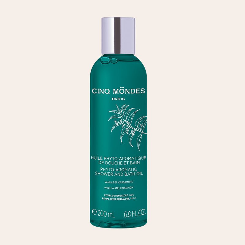 Cinq Mondes Relaxing Phyto-aromatic Shower + Bath Oil Of Bengalore In White
