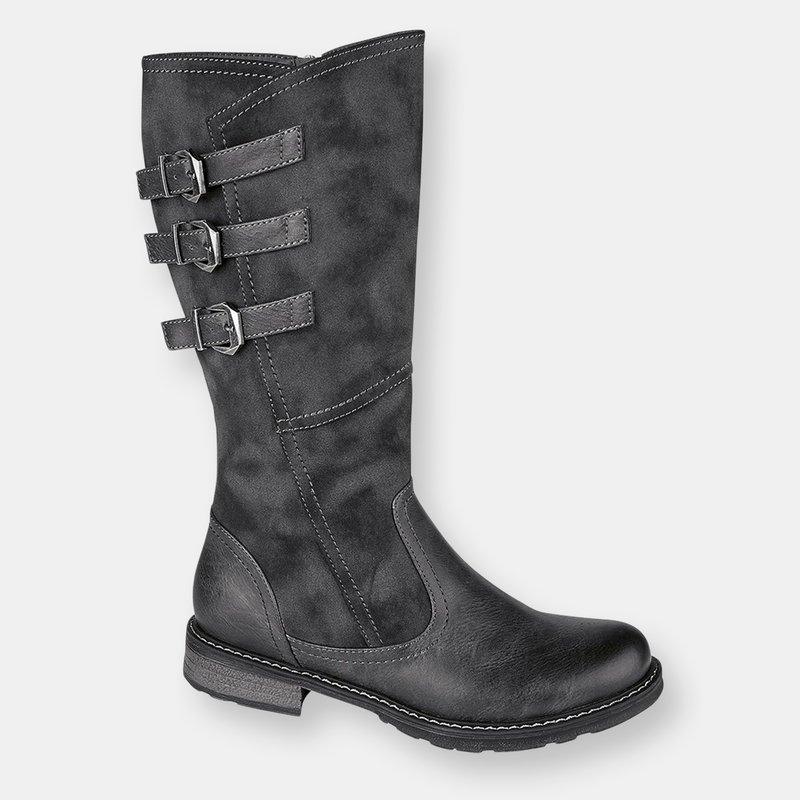 Cipriata Womens/ladies Romia Calf Boot In Black