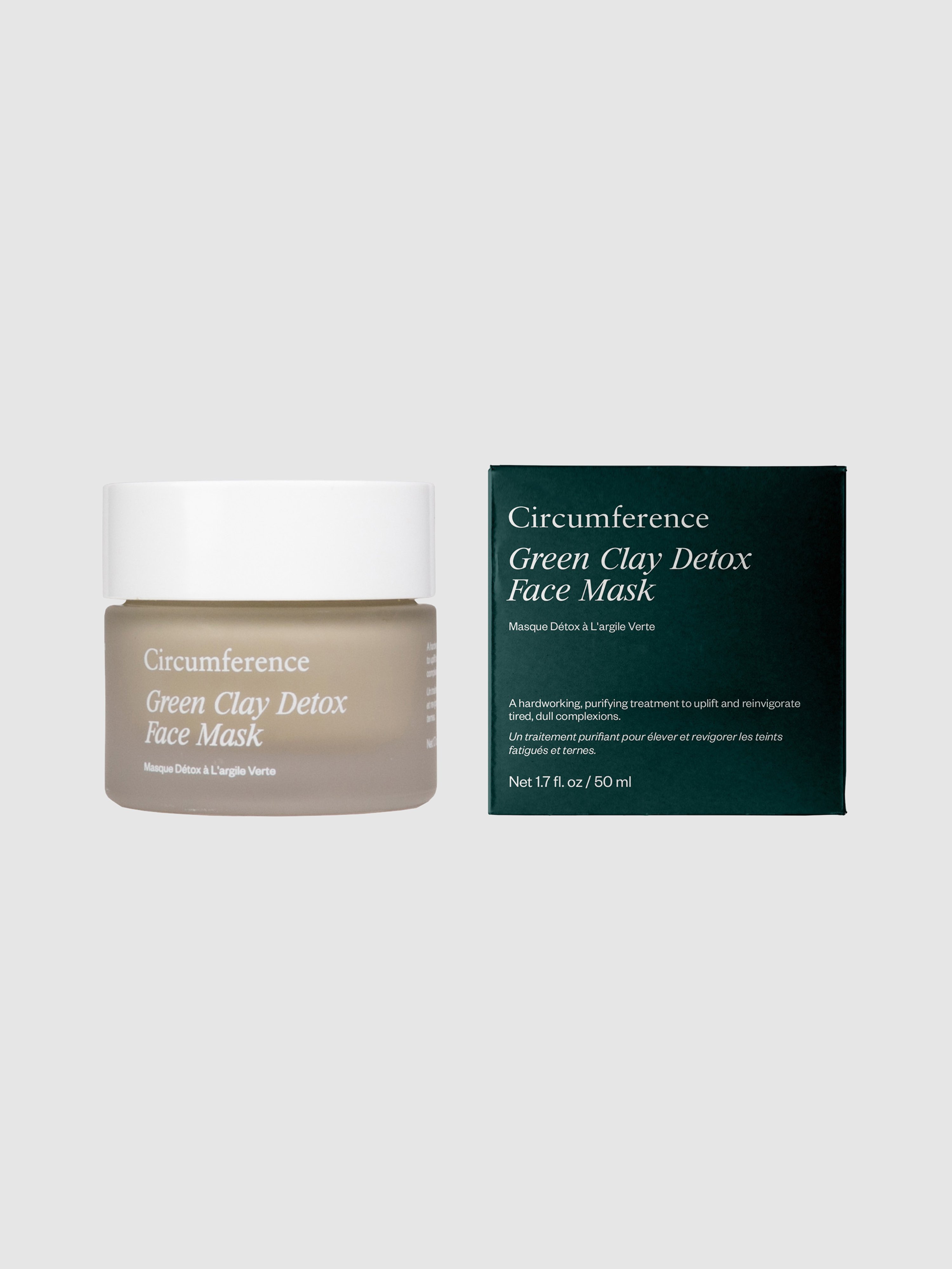 CIRCUMFERENCE CIRCUMFERENCE GREEN CLAY DETOX FACE MASK