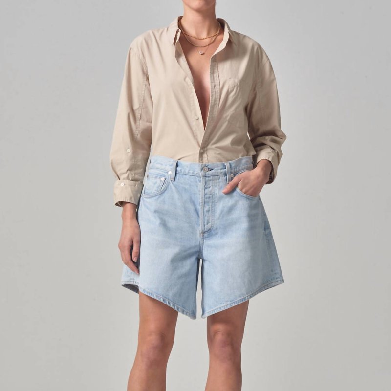 Citizens Of Humanity Gaucho Short In Blue