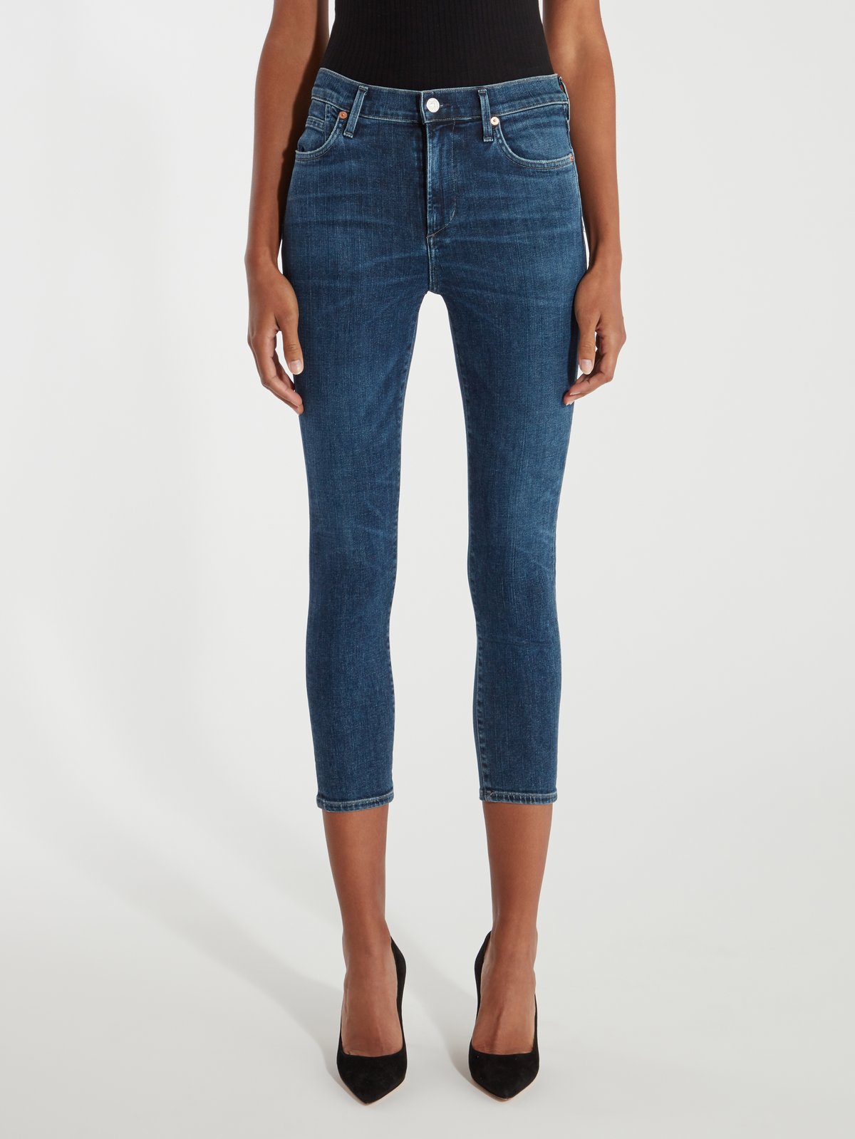 Citizens of Humanity Rocket Mid Rise Cropped Skinny Jeans | Verishop