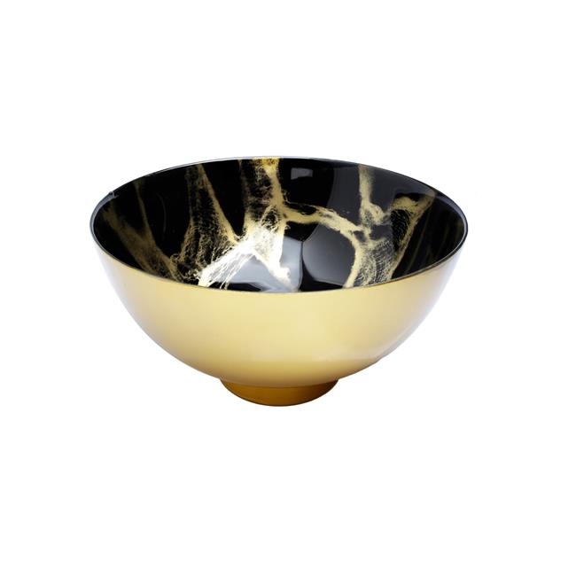 CLASSIC TOUCH CLASSIC TOUCH 10.5 IN. MARBLEIZED FOOTED BOWL