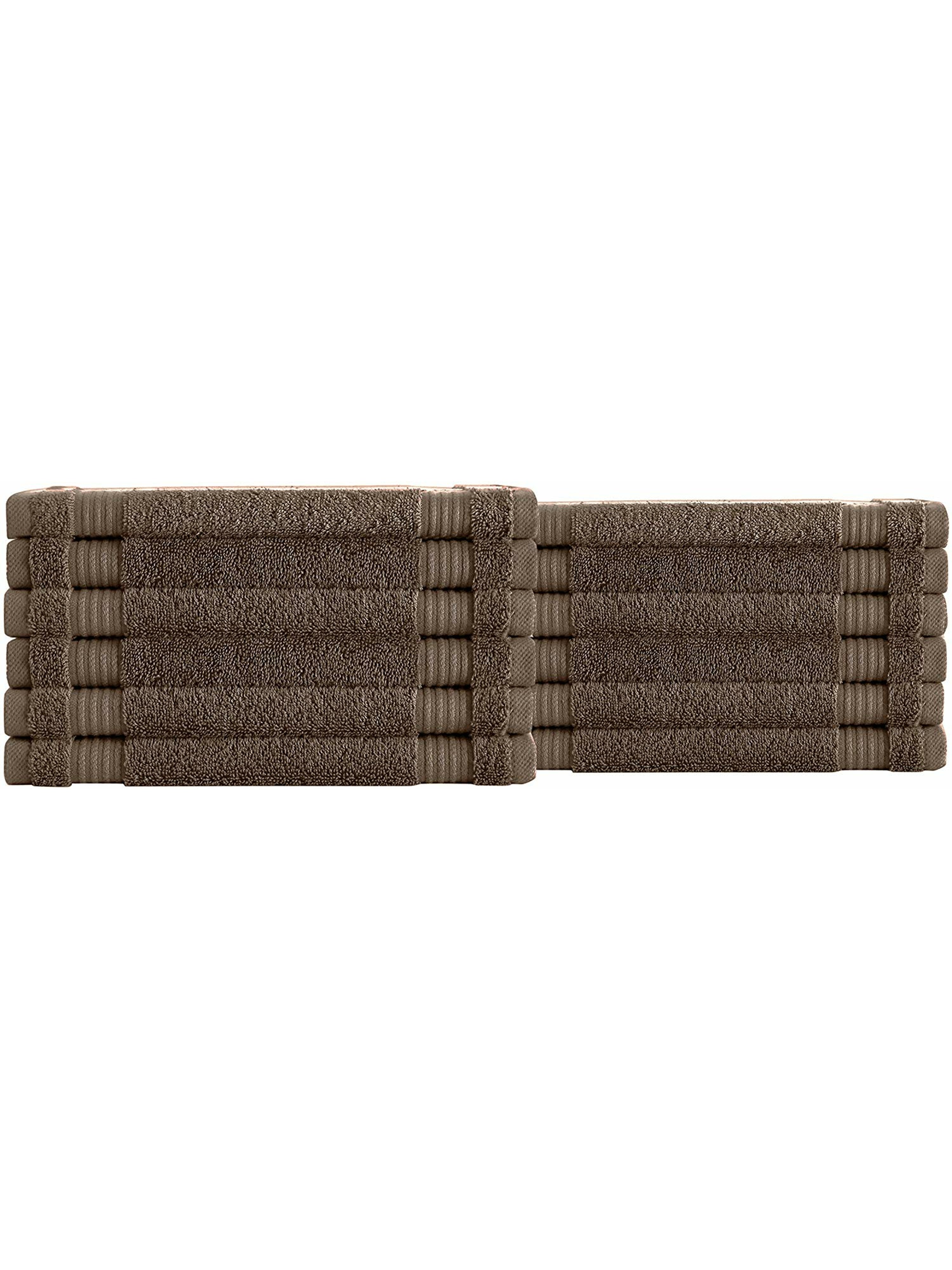 Classic Turkish Towels Amadeus Wc 12x12 In Brown