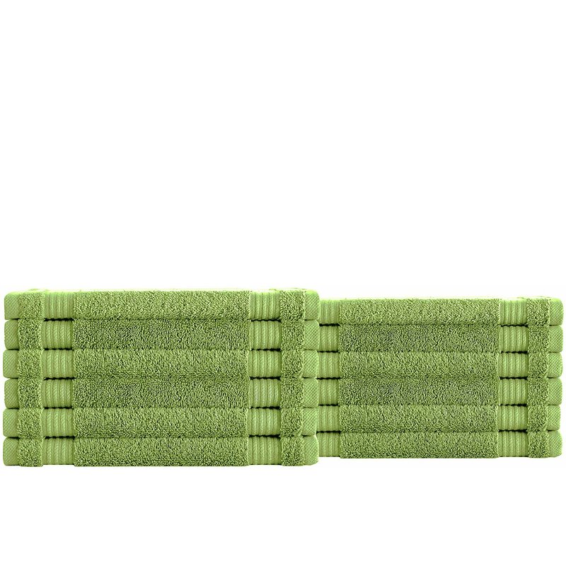 Classic Turkish Towels Amadeus Wc 12x12 In Green