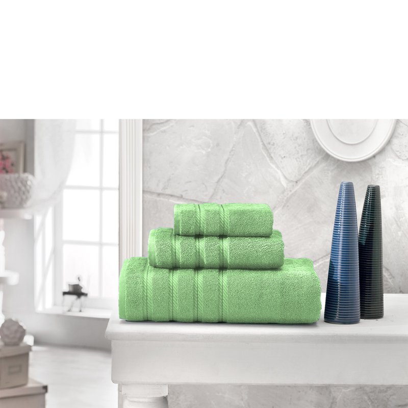 Shop Classic Turkish Towels Antalya 12 Pc Towel Set In Green