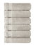 Classic Turkish Towels Genuine Cotton Soft Absorbent Amadeus Hand Towels 16x27 6 Piece Set - Stone