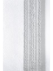 Classic Turkish Towels Genuine Cotton Soft Absorbent Carel and Garen 6 Piece Set With 2 Bath Towels, 2 Hand Towels, 2 Washcloths