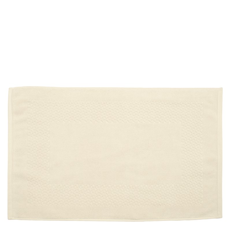 Classic Turkish Towels Hardwick Jacquard Tub Mat In White