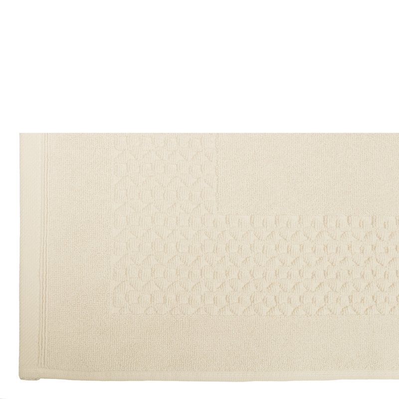 Shop Classic Turkish Towels Hardwick Jacquard Tub Mat In White