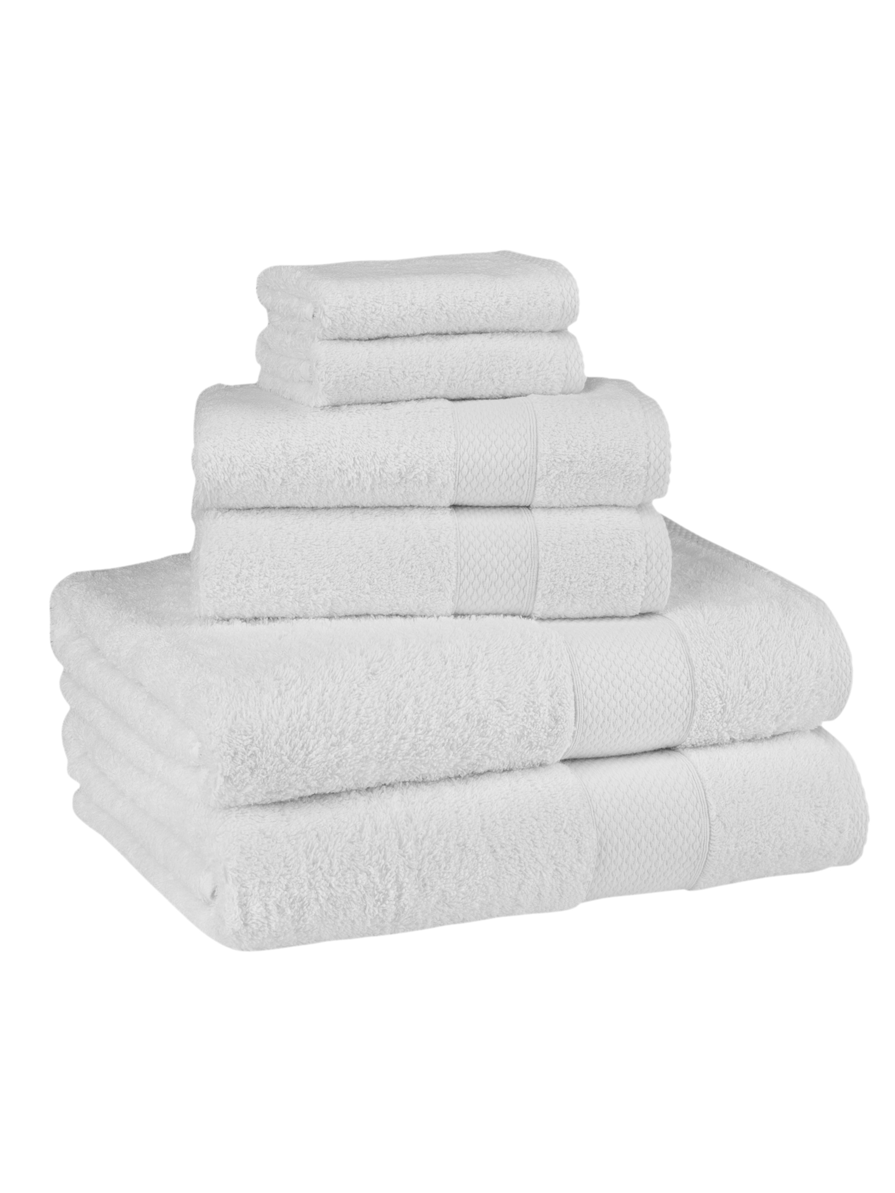 Classic Turkish Towels Madison Towel Collection In White