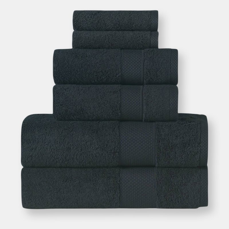 Shop Classic Turkish Towels Madison Towel Collection In Black