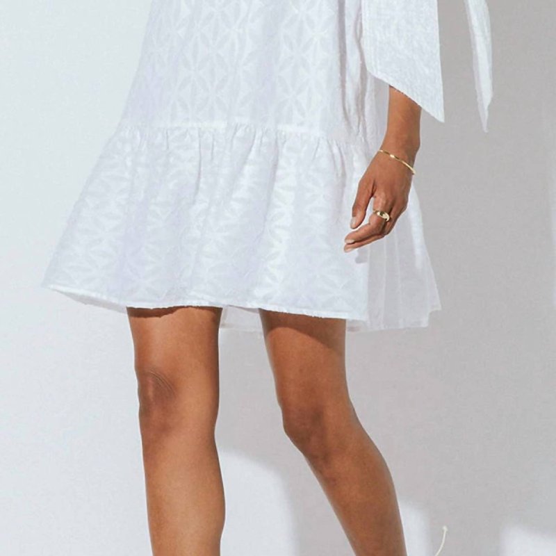 Shop Cleobella Cara Mini Dress In White