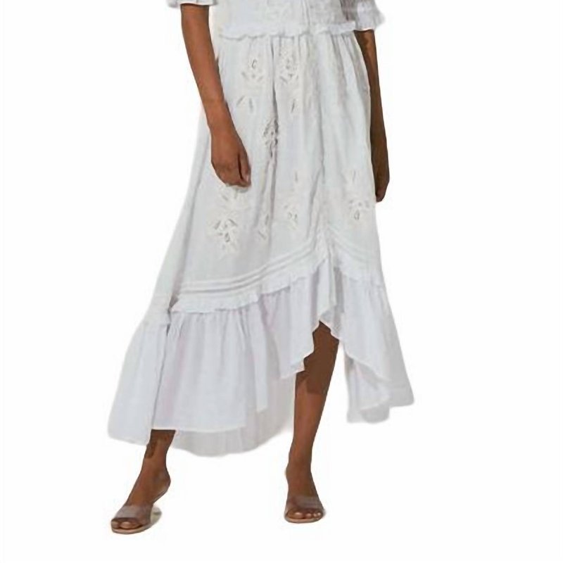 Shop Cleobella Estelle Ankle Dress In White