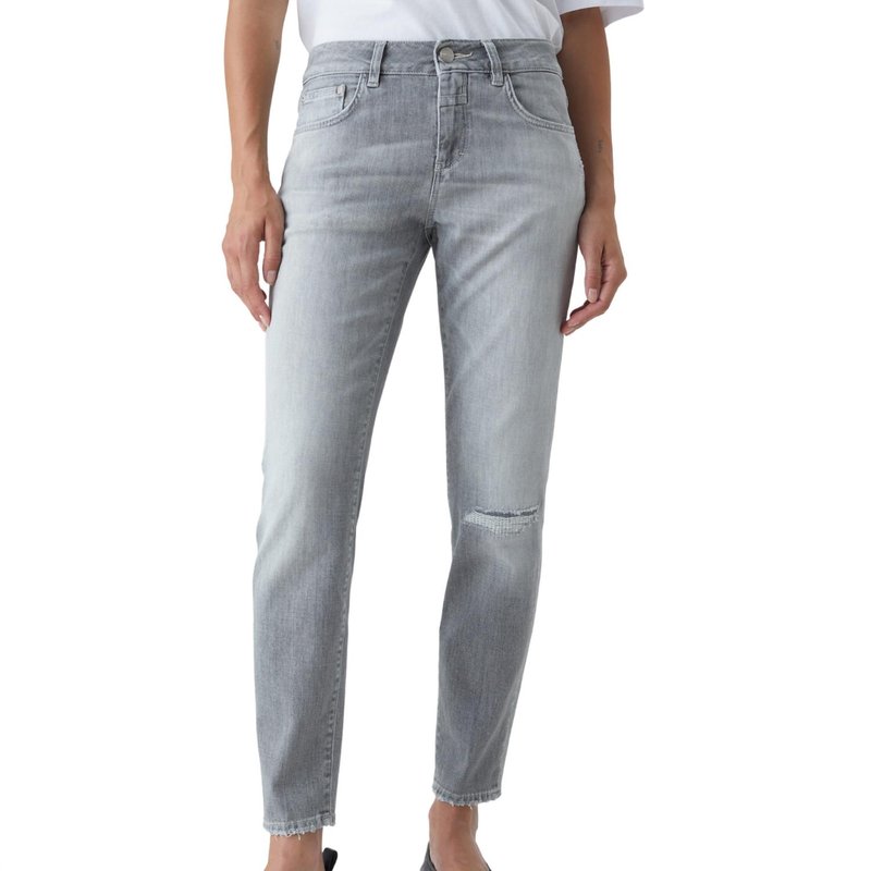 Shop Closed Comfort Stretch Jean In Mid Grey