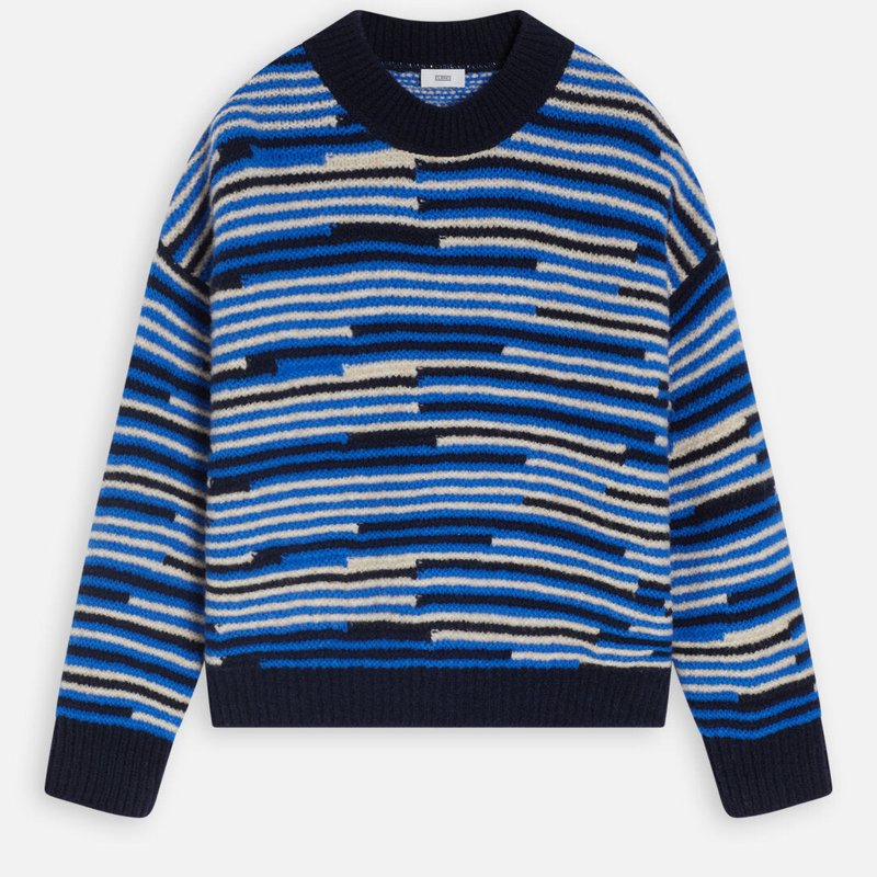 Closed Jacquard Sweater In Blue