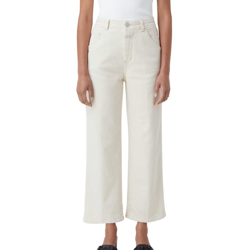 Shop Closed Neige Relaxed Jean In White