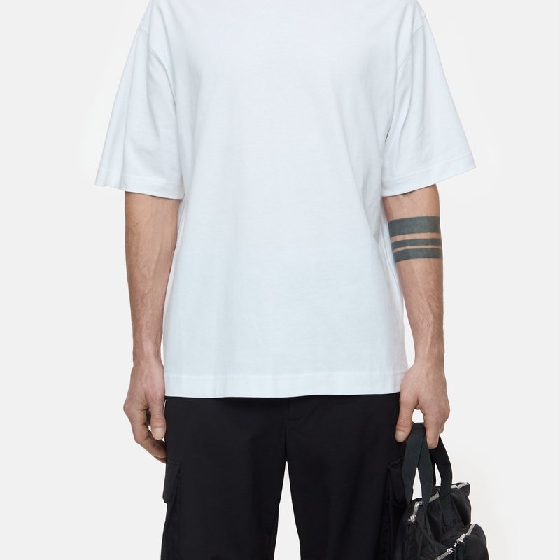 Shop Closed T-shirt With Logo In White