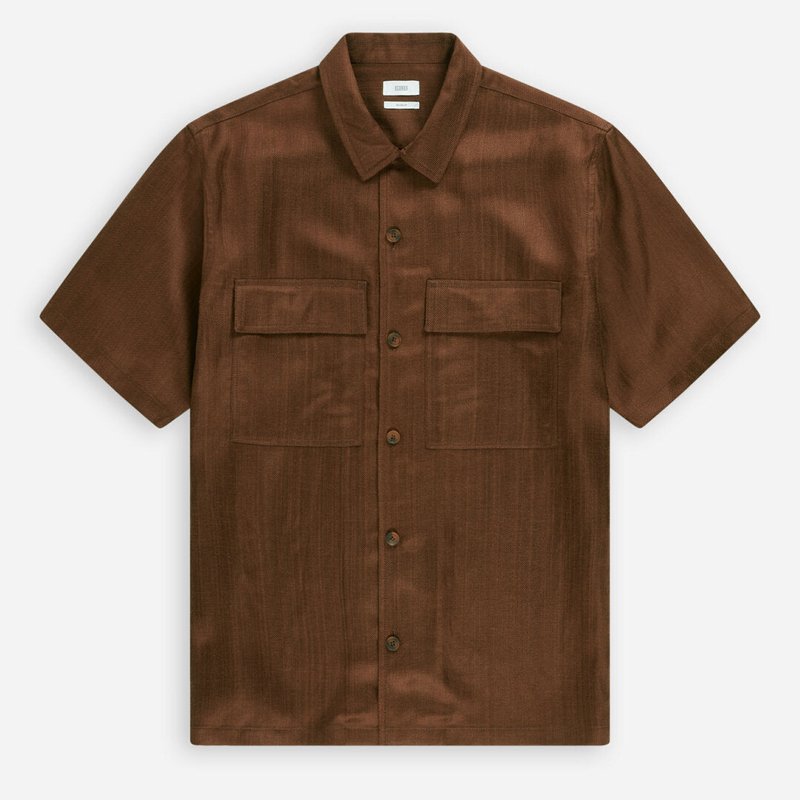 Closed Utility Shirt In Brown