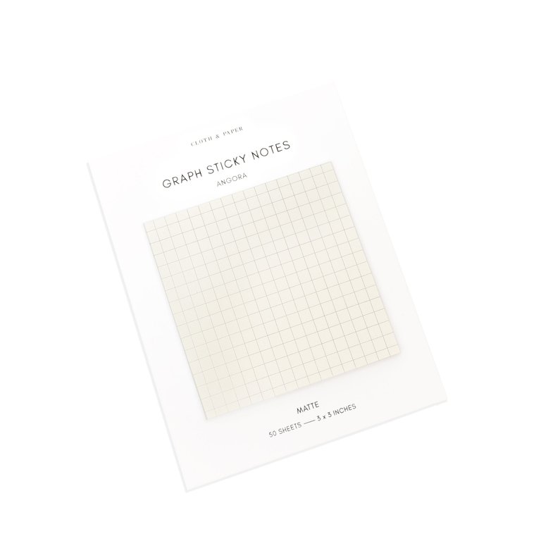 Graph Sticky Notes | Angora - Angora