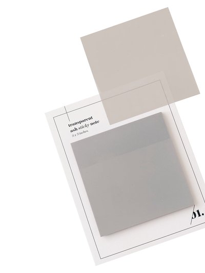 Cloth & Paper Transparent Sticky Notes product