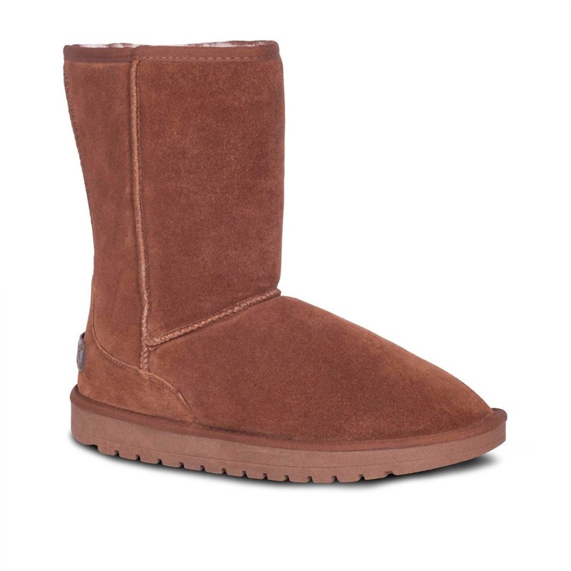 Cloud Nine 9" Sheepskin Comfort Winter Boots In Brown