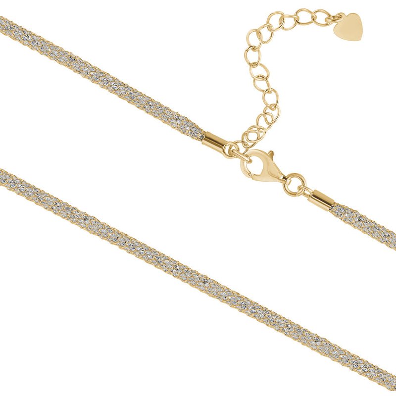 Shop Club Rochelier 5a Cubic Zirconia Vintage Necklace In Gold