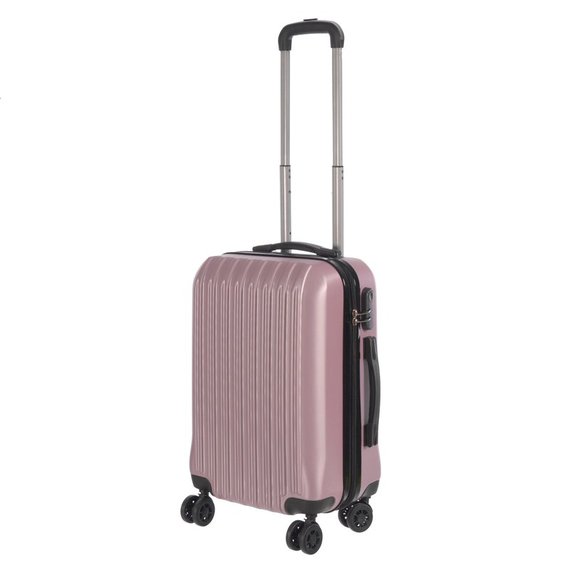Club Rochelier Nicci 20" Carry-on Luggage Grove Collection In Pink