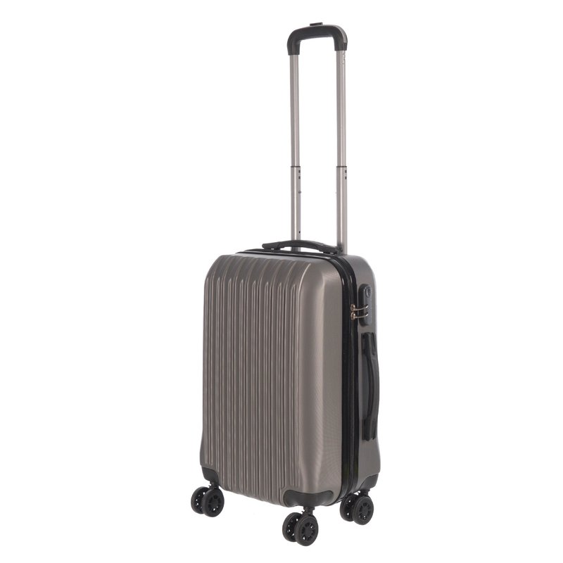 Club Rochelier Nicci 20" Carry-on Luggage Grove Collection In Grey